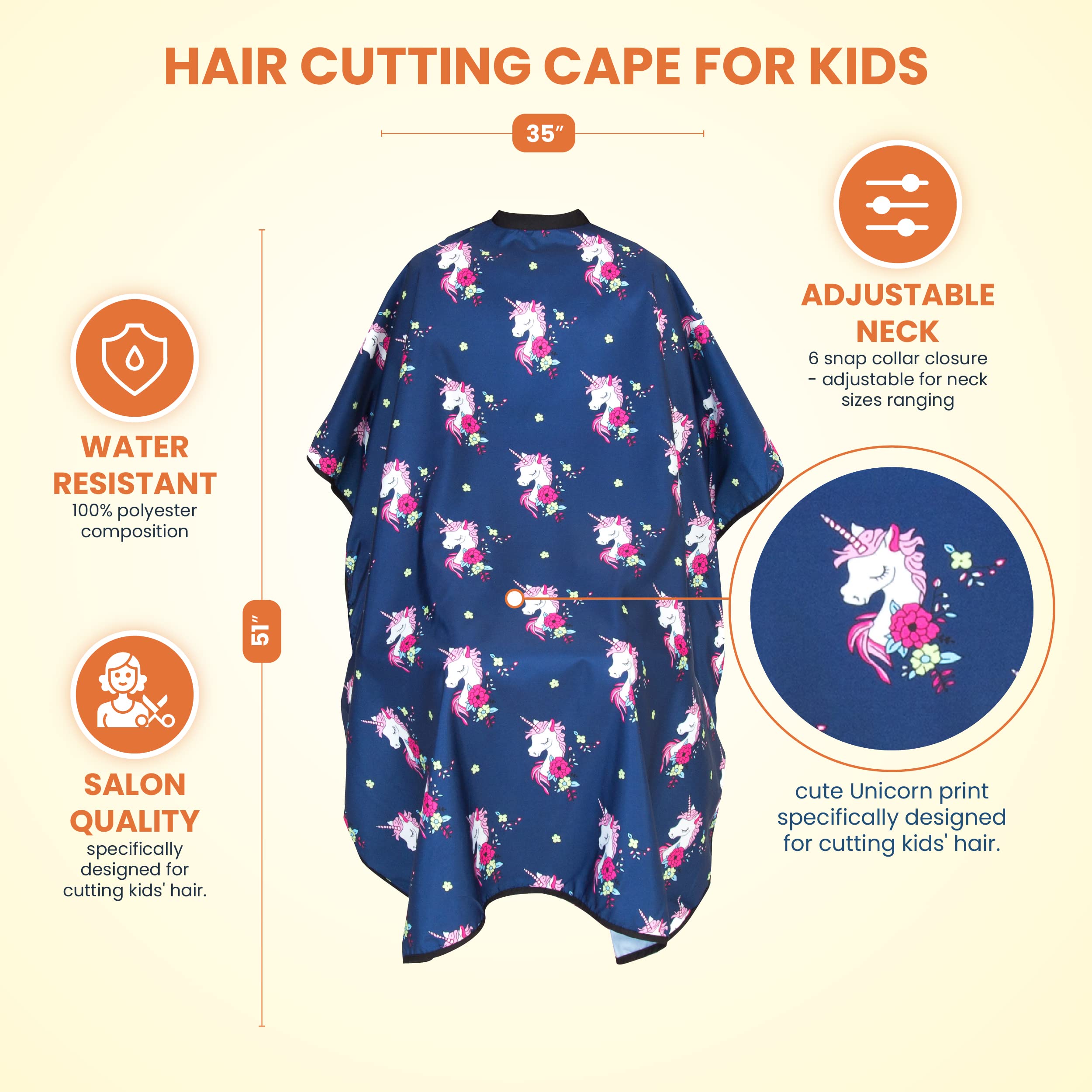 Protective Hair Styling Cape