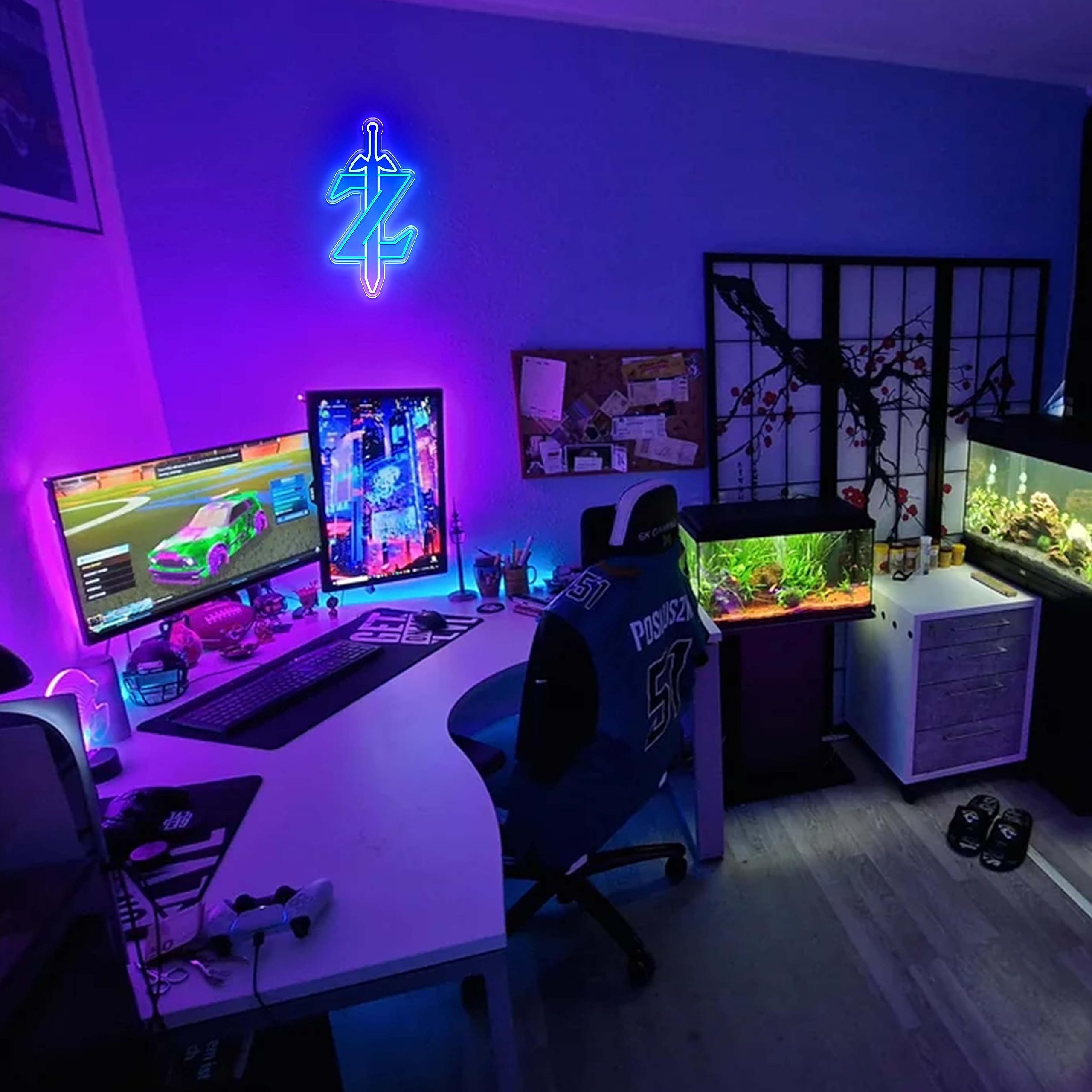 Zelda Neon Sign Gamer Gift Iconic Neon Light for Gaming Room Decor