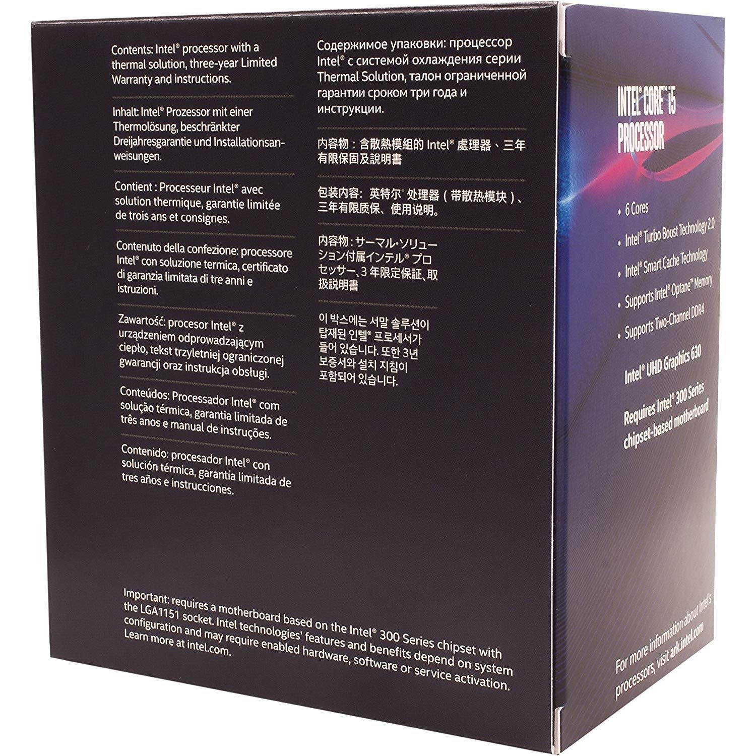 Amazon | Intel CORE I5-8600 3.1Ghz 6コア New Retail、I5-8600New