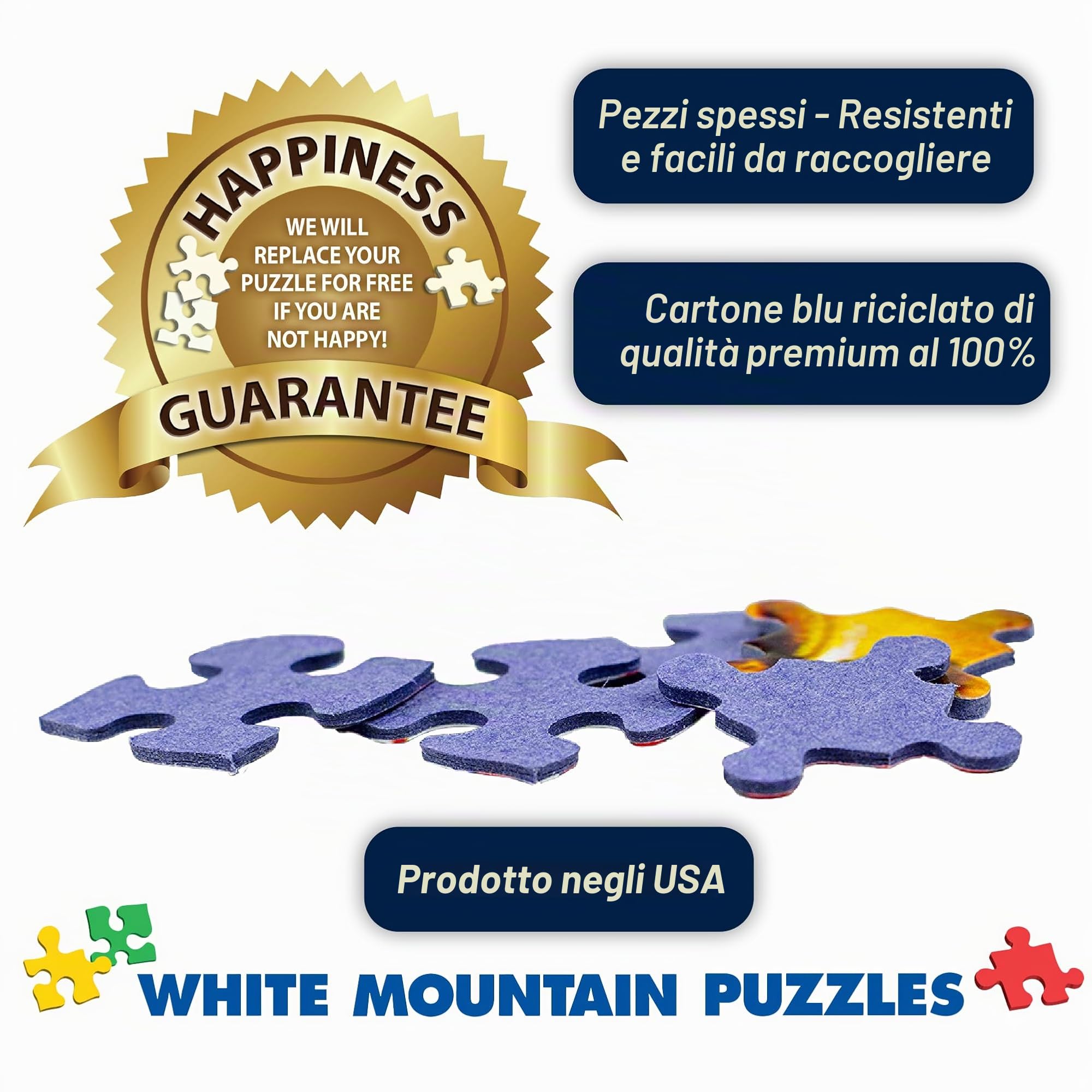 White Mountain, Puzzle da 1000 pezzi con citazioni di film degli anni '80 (versione inglese)