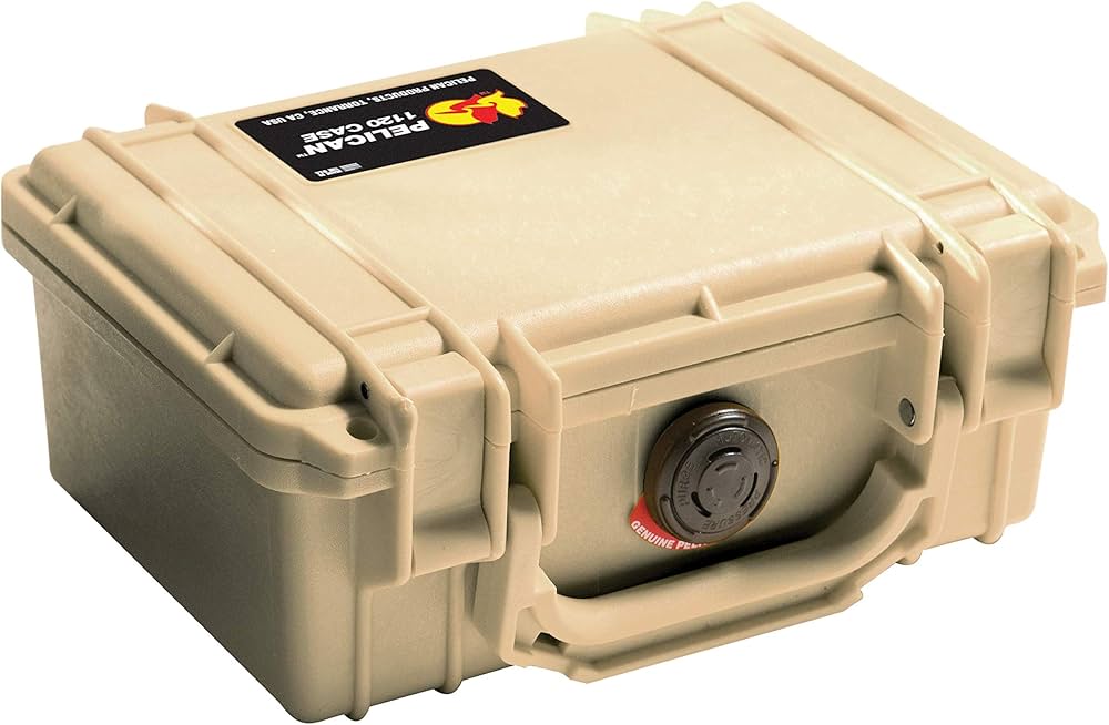 Amazon.com: Pelican 1120 Case With Foam (Desert Tan