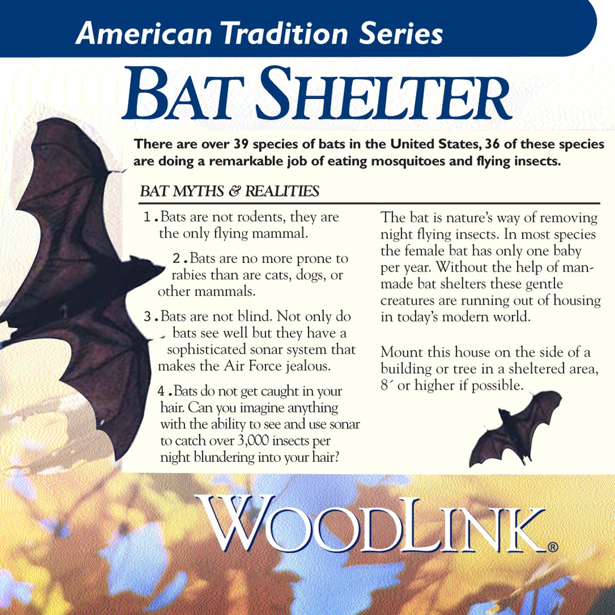 Woodlink BAT1 Cedar Bat Cottage