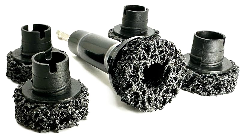 Kit de Limpeza de Cubo de Freio Pro-Graad com Suporte e Discos de 38,1 mm, 6 peças