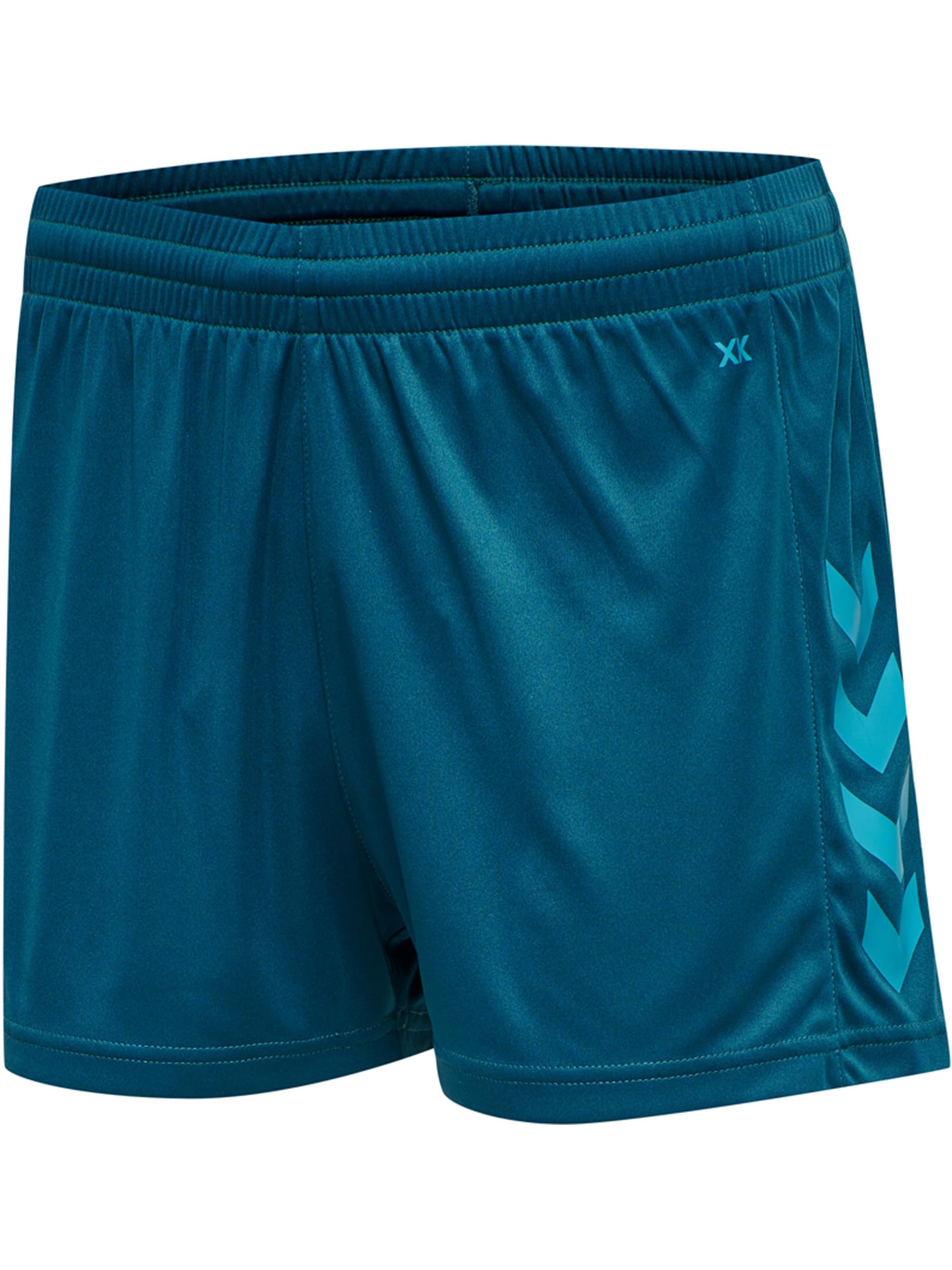 hummel Women's Hmlcore Xk Poly Shorts Woman, Blue Coral