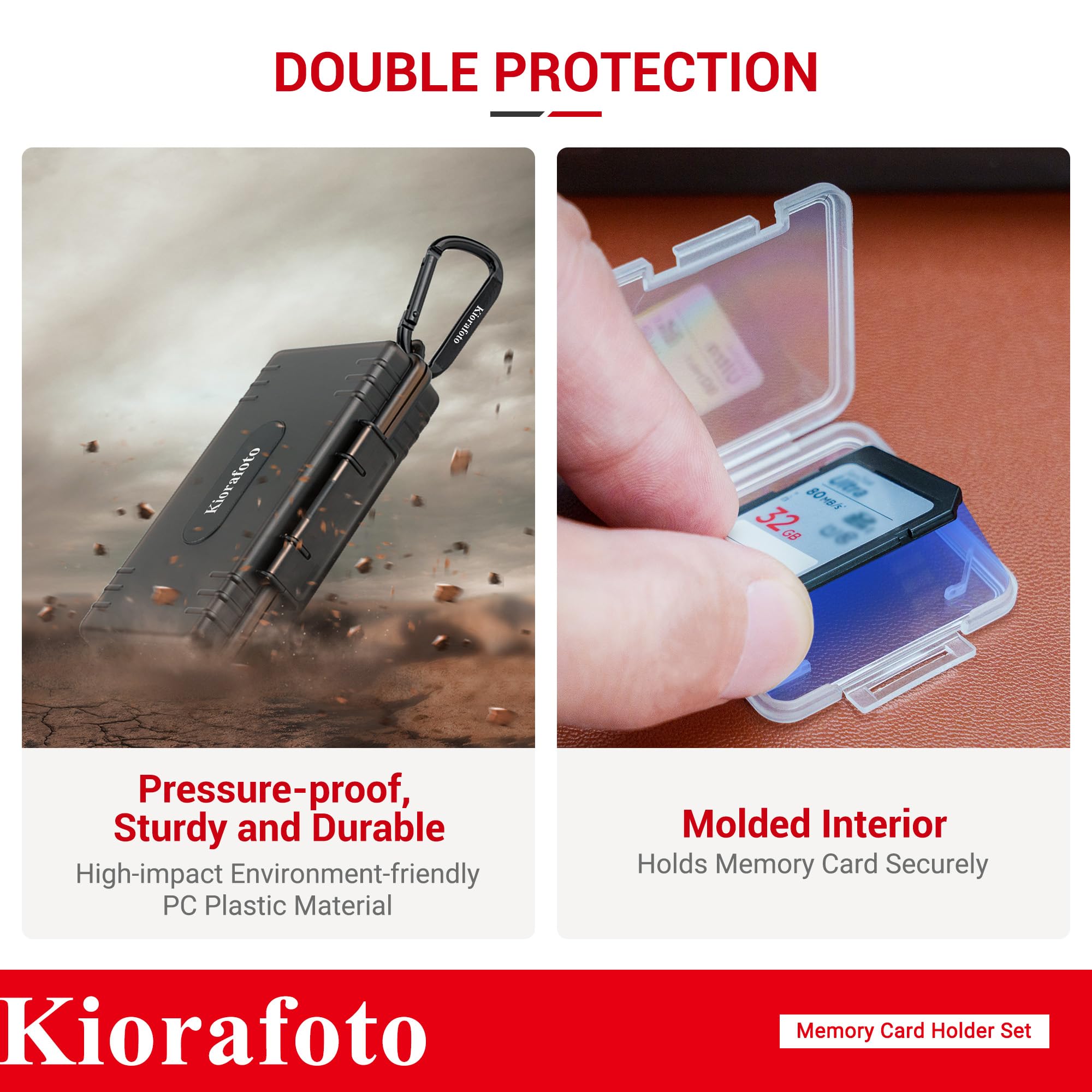 Funda para tarjeta de memoria, for 24 SD + 18 Micro SD (With Box)