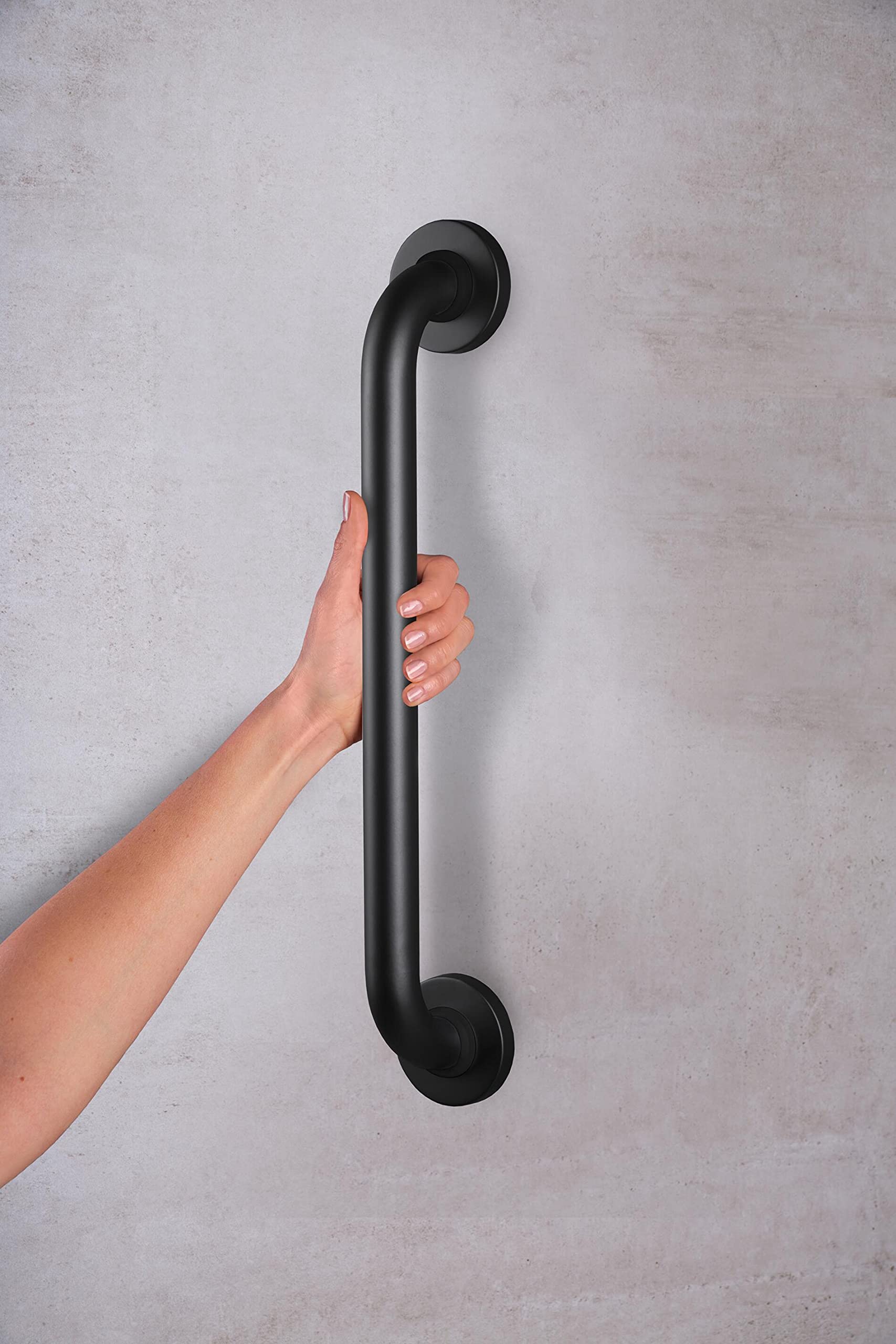 RIDDER Asidero Sam negro mate 45 cm