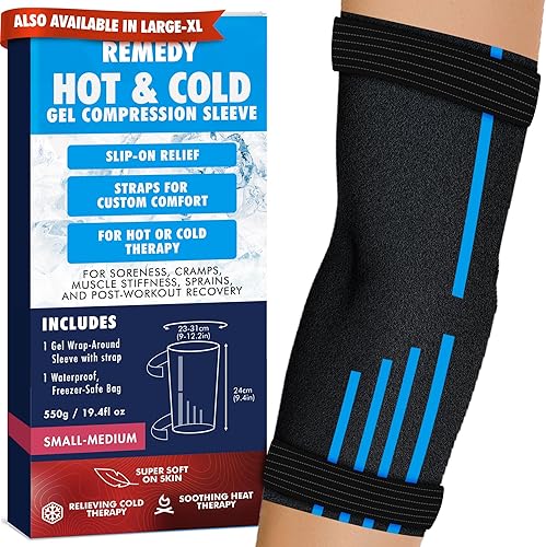 Miniatura 9 de Paquetes de hielo de gel para lesiones, paquete caliente reutilizable de gel reutilizable, compresa fría y compresa caliente, paquete de hielo para