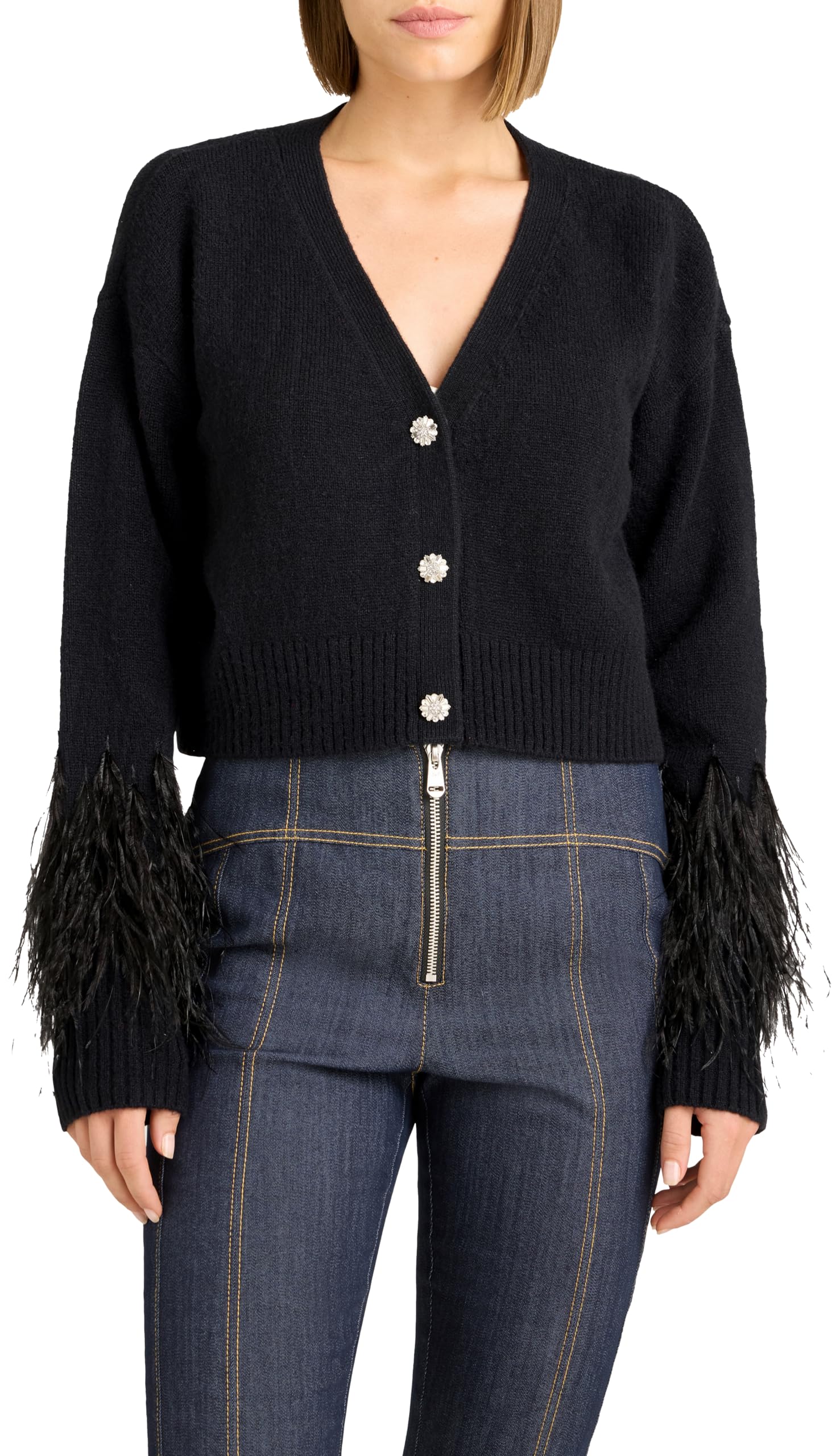 cinq à sept Women's Bria Feather Cardigan-picture-10
