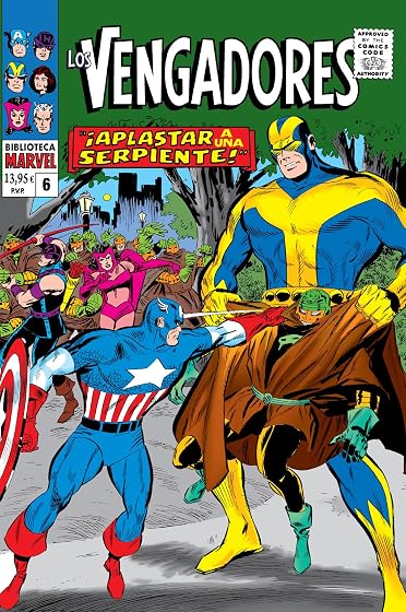 Biblioteca Marvel los Vengadores 6 Bm 59