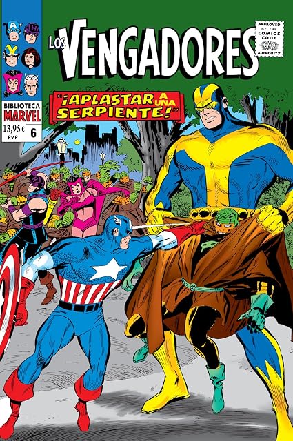 Portada de Biblioteca Marvel los Vengadores 6 Bm 59