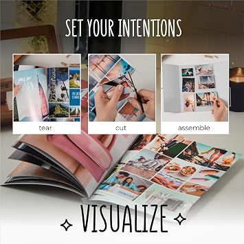 NAMIVERSE 1000+ Vision Board Book for Women with Mood Board Supplies, 2026 Vision Board Clip Art Book for Pictures & Quotes of All Racial & Ethnic Backgrounds