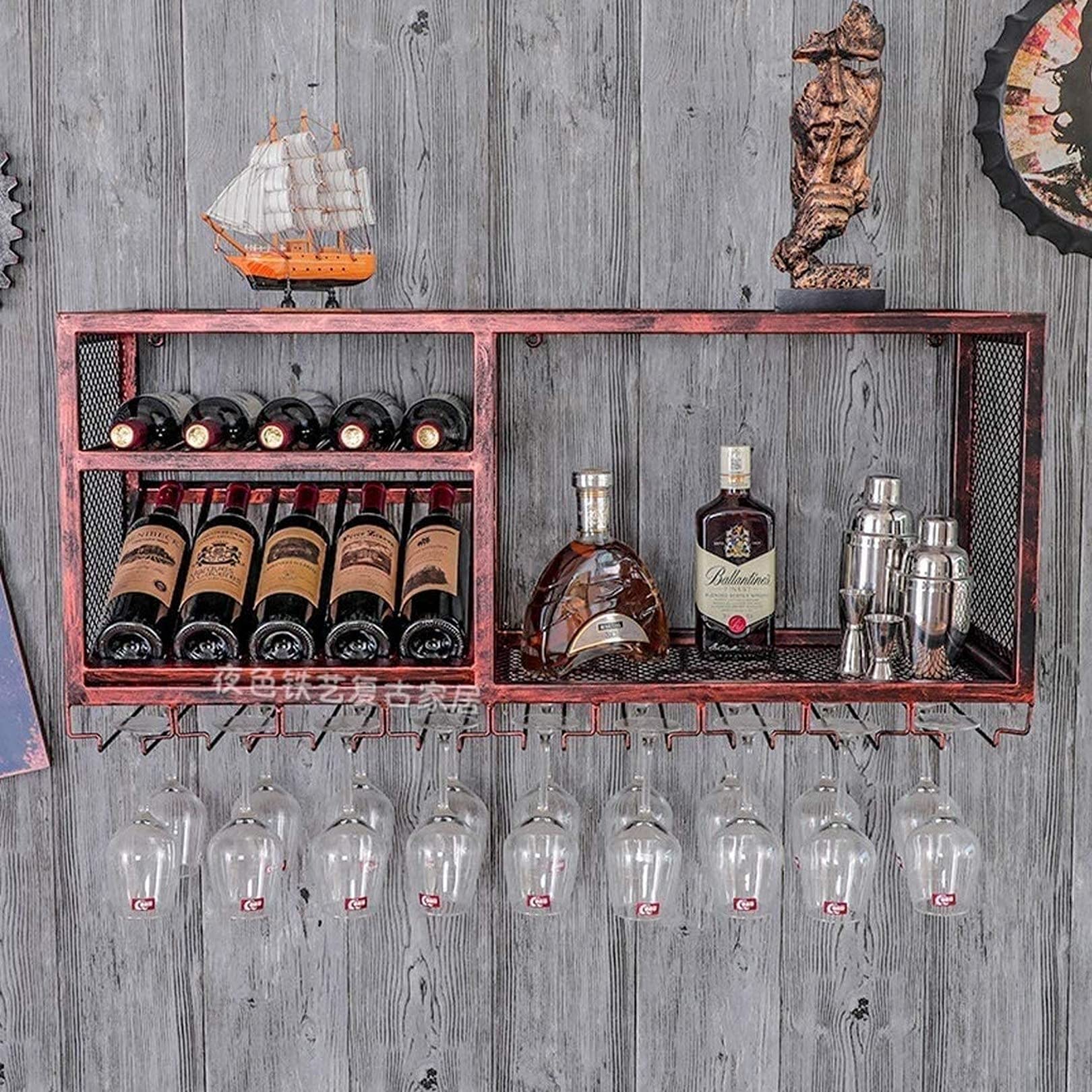 Casier à vin mural pour ranger vos bouteilles en sécurité et éviter la casse de vos verres