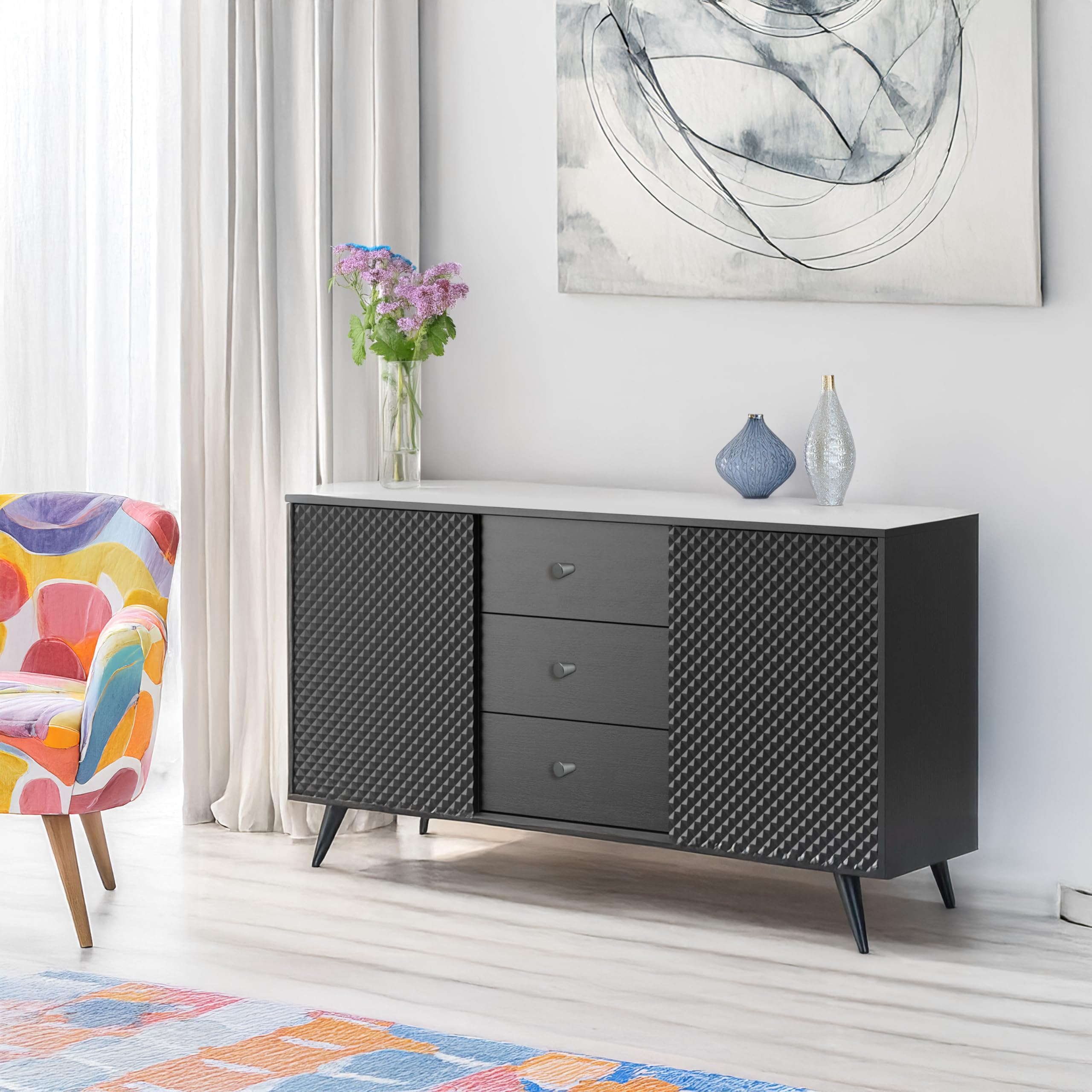 Tiradores Armarios Cone 8 Piezas de Aluminio Oro | Pomos Armario Redondo para Armarios, Cómodas, Puertas y Cajones, Diseño Elegante, con Manija de un agujero y tornillos