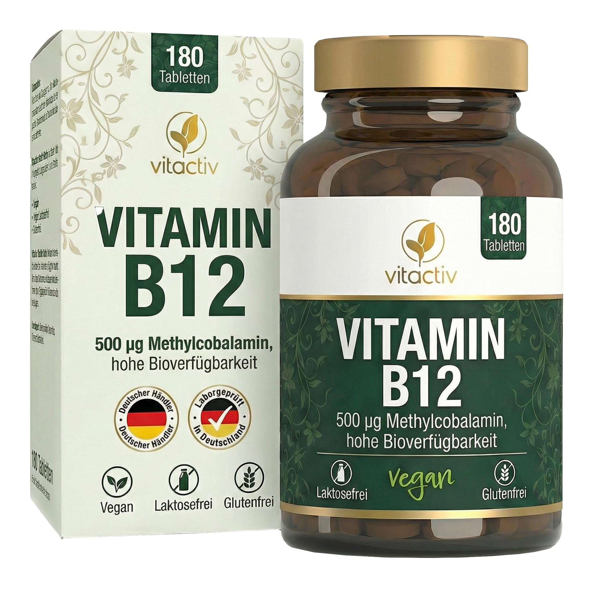 VITACTIV Vitamin B12 Tabletten Hochdosiert