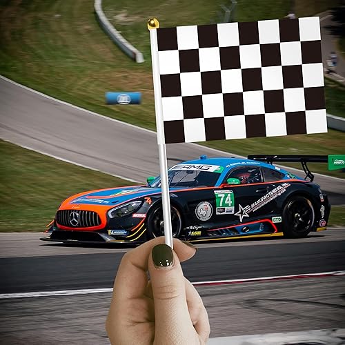 Miniatura 7 de Paquete de 50 mini banderas en palo, decoración de banderines agitados a mano para escuela, oficina, juegos, desfile, eventos deportivos,