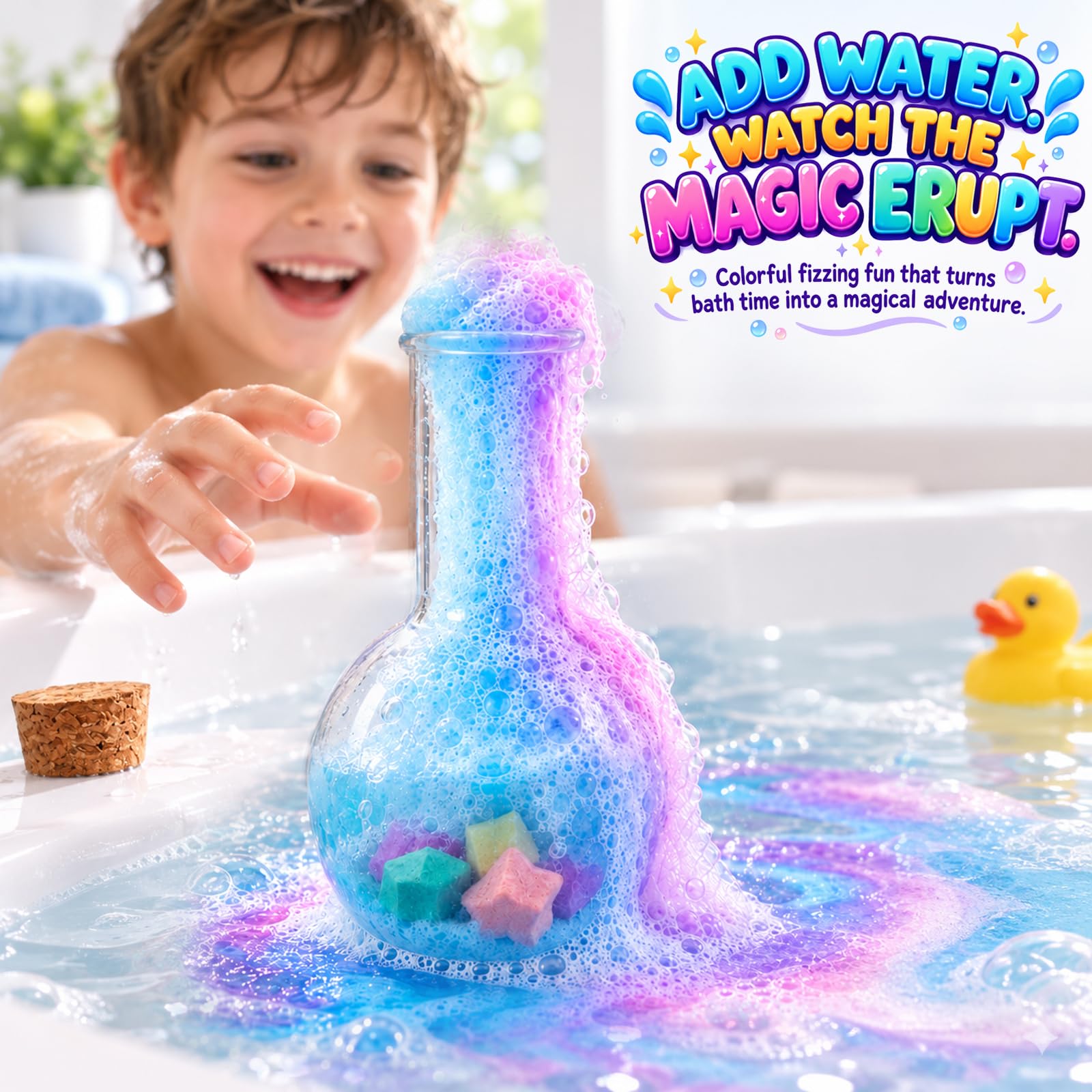 Amazon.com : Bath Bombs for Kid Magic Bath Potions Bubbles Color