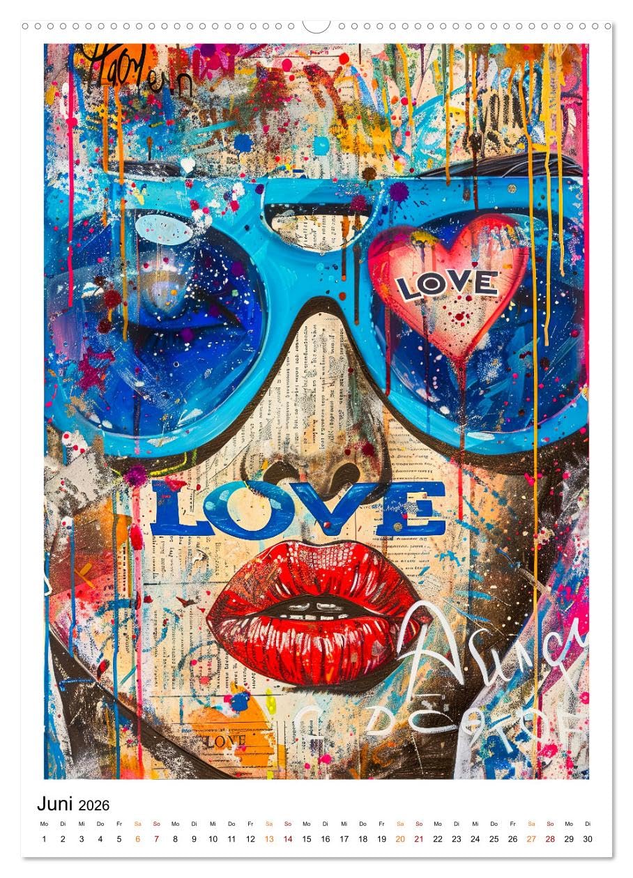 Liebe - sag ja (hochwertiger Premium Wandkalender 2026 DIN A2 hoch), Kunstdruck in Hochglanz: Die Magie der Liebe. (CALVENDO Kunst)