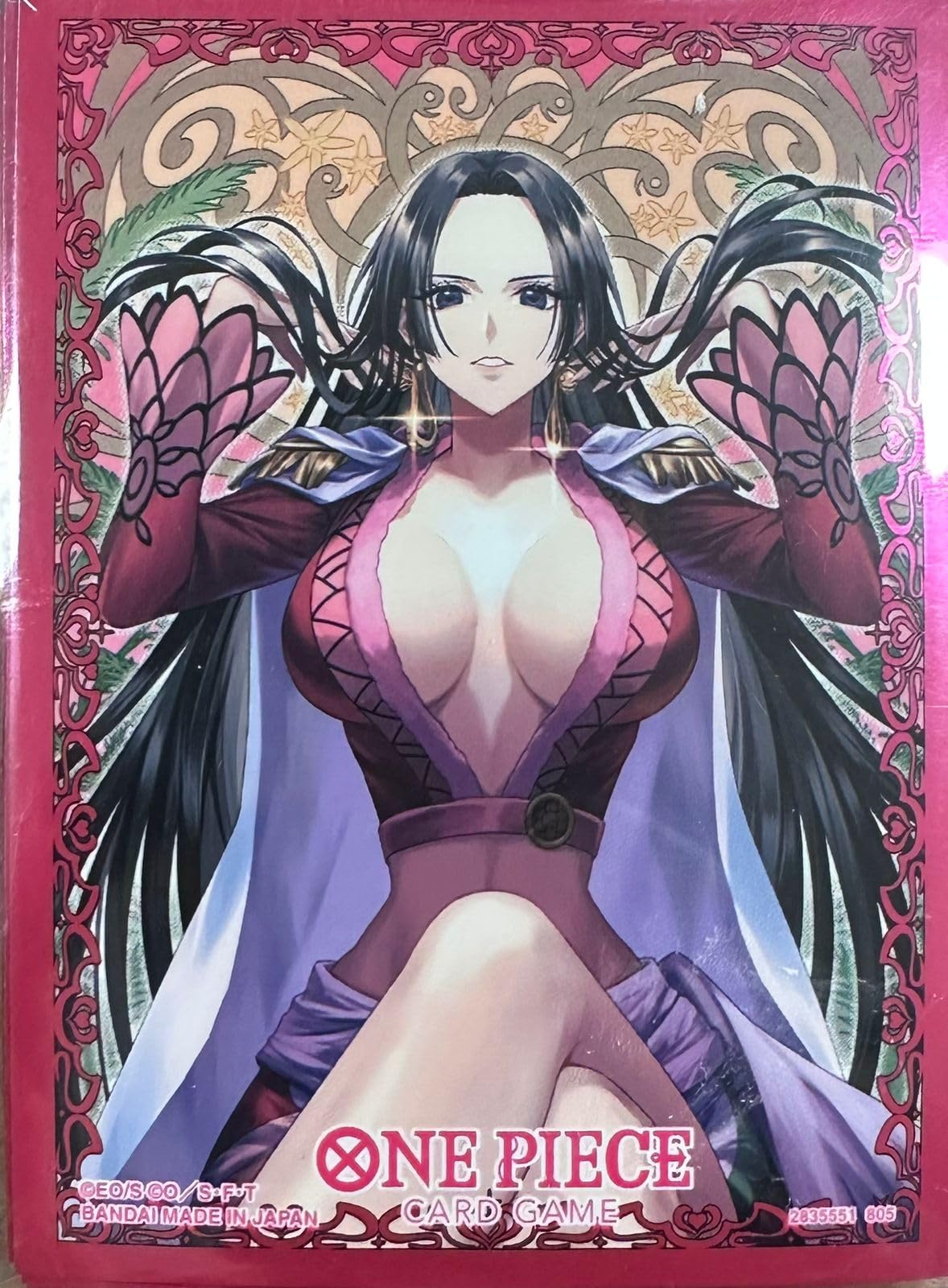 Bandai One Piece Card Game Sleeves Vol.13 Boa Hancock