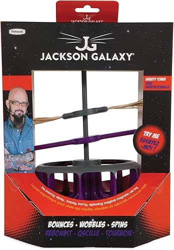 Miniatura 2 de Petmate Jackson Galaxy Gravity Tower - Juguete para gatos