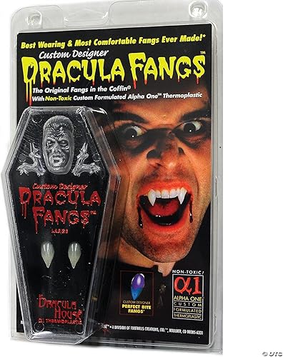 Morris Costumes Distribución Colmillos Drácula Grande