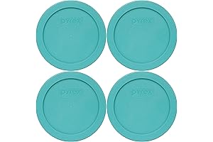 Pyrex 7200 Turquoise Replacement Lids