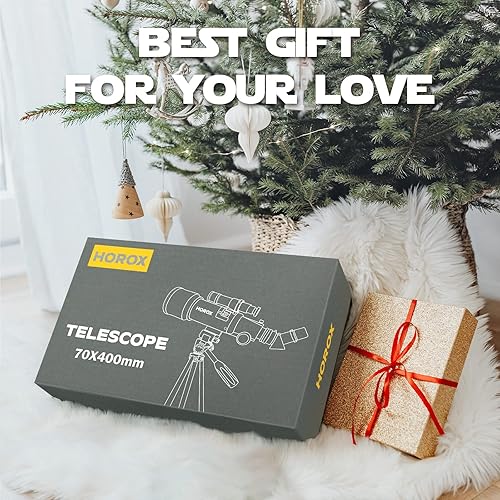 Miniatura 6 de Telescopio, 2.756 in Apertura 15.748 in Telescopio Refractor para Astronomía, Telescopio para Adultos.Pro Trípode y Adaptador de Teléfono,