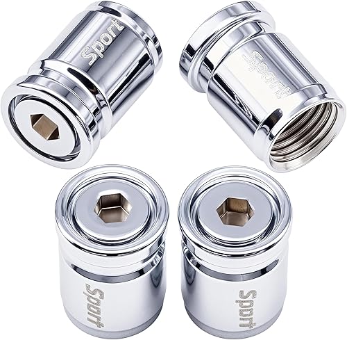 Vista 205 de Tapas de válvula de neumático, aleación de aluminio, anticorrosivas, a prueba de polvo, para automóviles, SUV, camiones, bicicletas, motocicletas