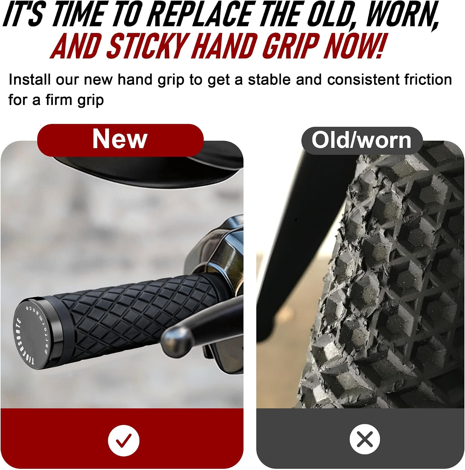 1" Electronic Throttle TBW Hand Grips, CNC 6061 Aluminum Silicone, for 23-up Harley CVO Street Road Glide, 24-up Street/Road Glide, 25-up Softail & FLHXU Handlebar, Black Caps