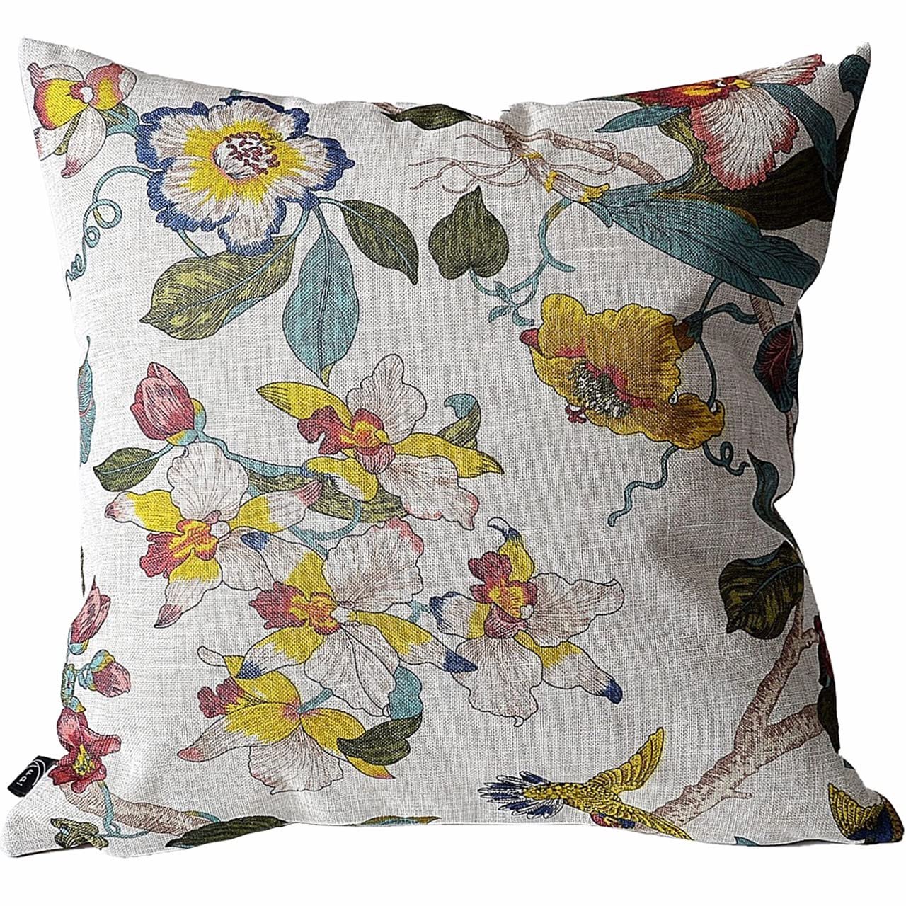 Amazon.co.jp: Kuai クッションカバー 45cm 60cm 30×50cm 花柄