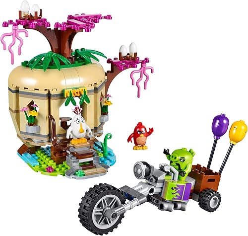 Miniatura 3 de Kit de construcción 75823 Asalto a la isla de los pájaros de Angry Birds (277 piezas), de Lego