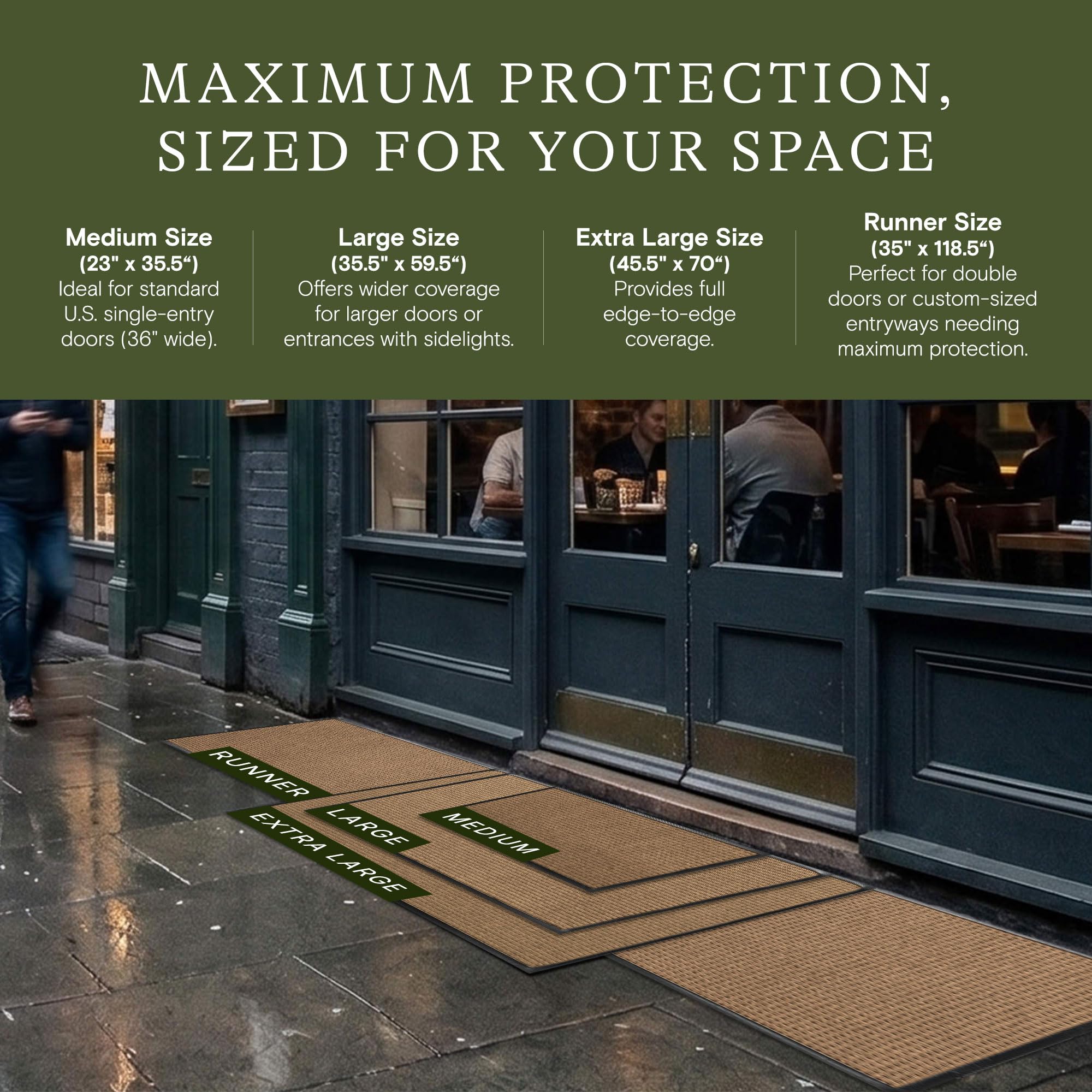 WaterHog Front Door Mat - All Weather Entry Mat -2 WaterHog Front Door Mat - All Weather Entry Mat -2