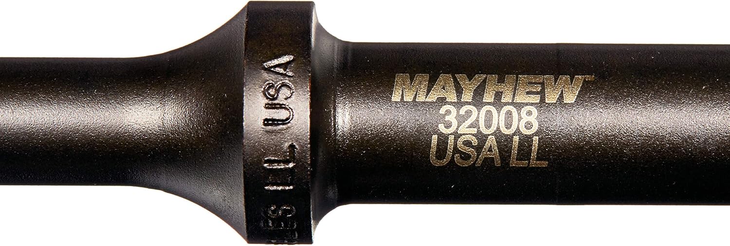 Mayhew Tools 32008 Pneumatic U-Joint/Tie Rod Tool, Black Oxider Finish, 6"