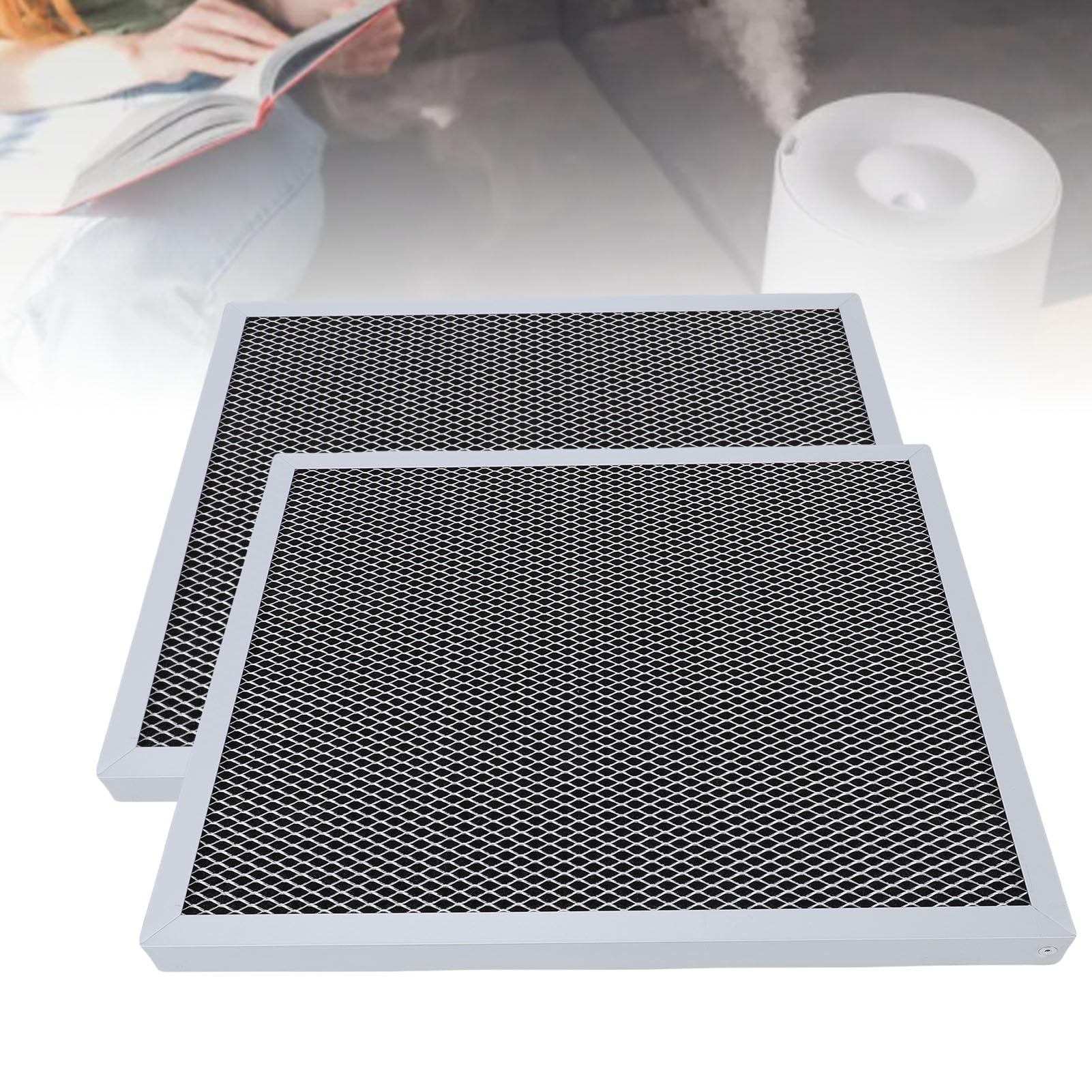 Filtro deshumidificador 5443, 2 piezas, diseño lavable para 1830 1830CS MERV 8, mantenimiento de la calidad del aire