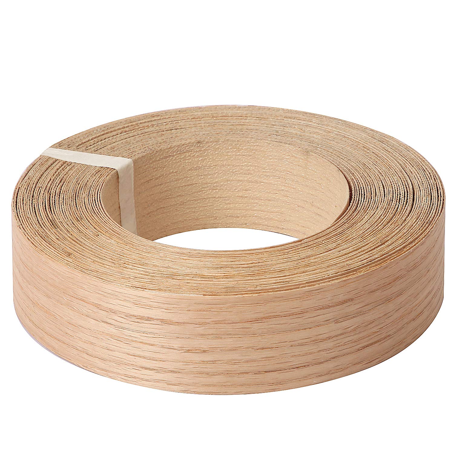 Buy 2 Inch x 98 Ft Red Oak Wood Veneer Edge Banding, Roll Preglued