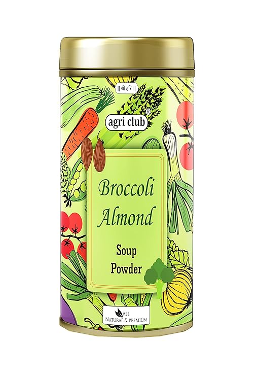 Broccoli Almond Soup Powder 250gm, Instant Soup Powder