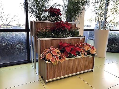 Miniatura 10 de Foreman caja para plantar jardín,fabricado en los Estados Unidos con una garantía de 20 años, para interiores y exteriores, Callisto