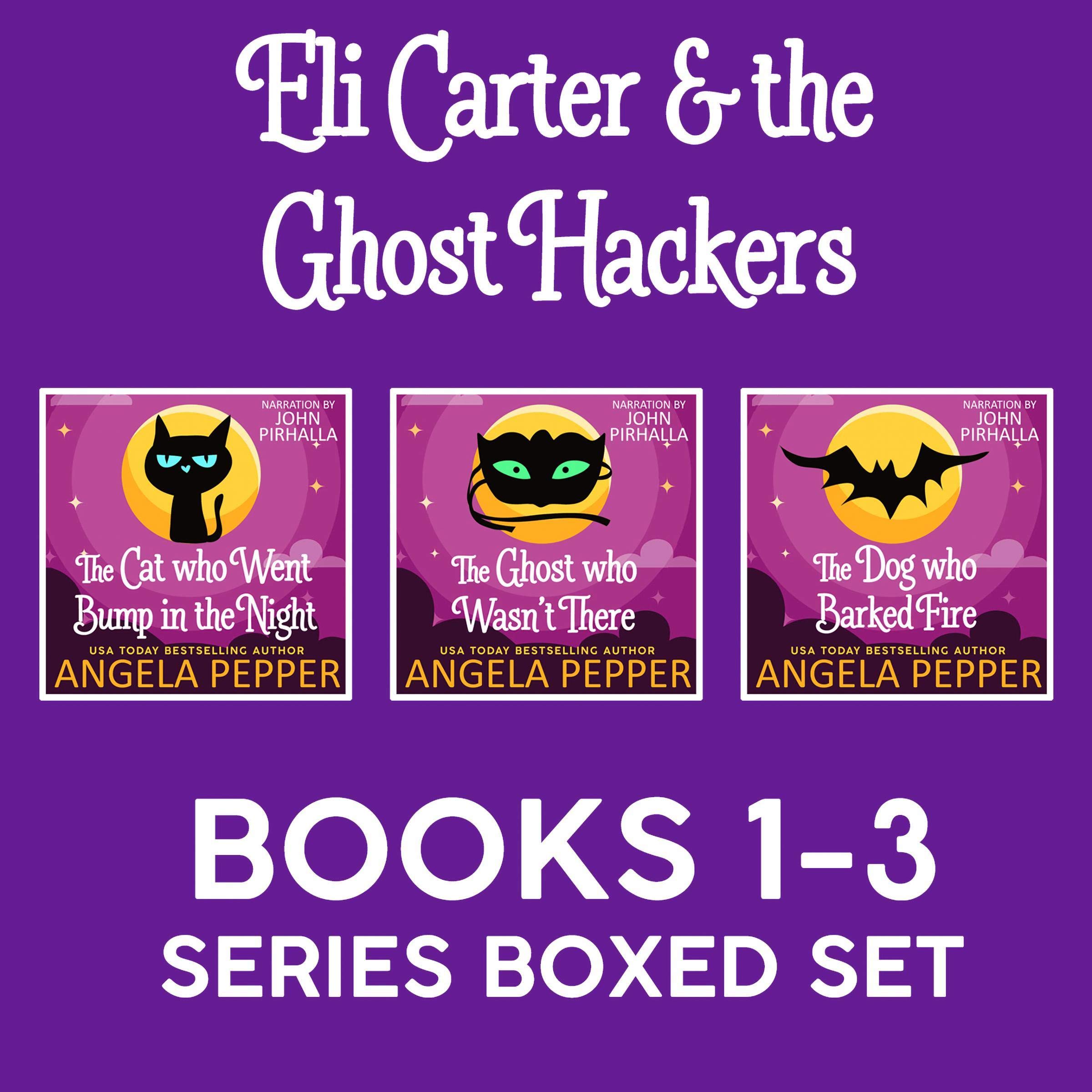 Cover art for Eli Carter & the Ghost Hackers Paranormal Mysteries: 3 Book Series
