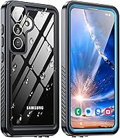 Vista 1 de Funda para Samsung Galaxy S24, impermeable IP68 con [protector de pantalla/cámara incorporado] [resistente a golpes militares de 14 pies] funda