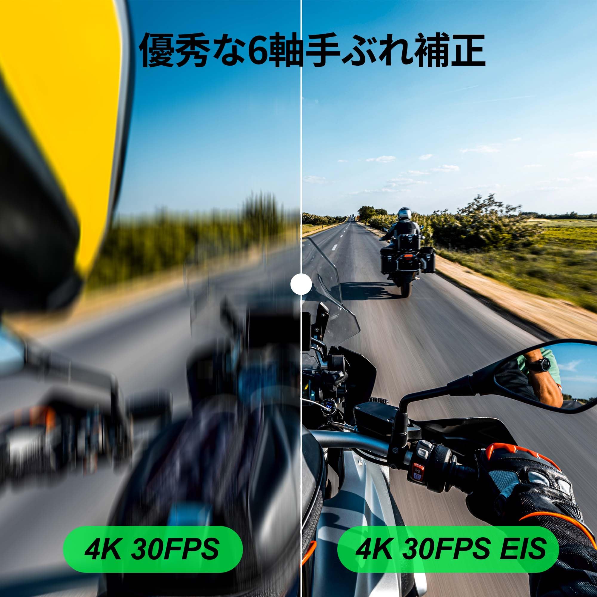 Amazon | Surfola 進級版5Kアクションカメラ SF430 30FPS 24MP解像度 