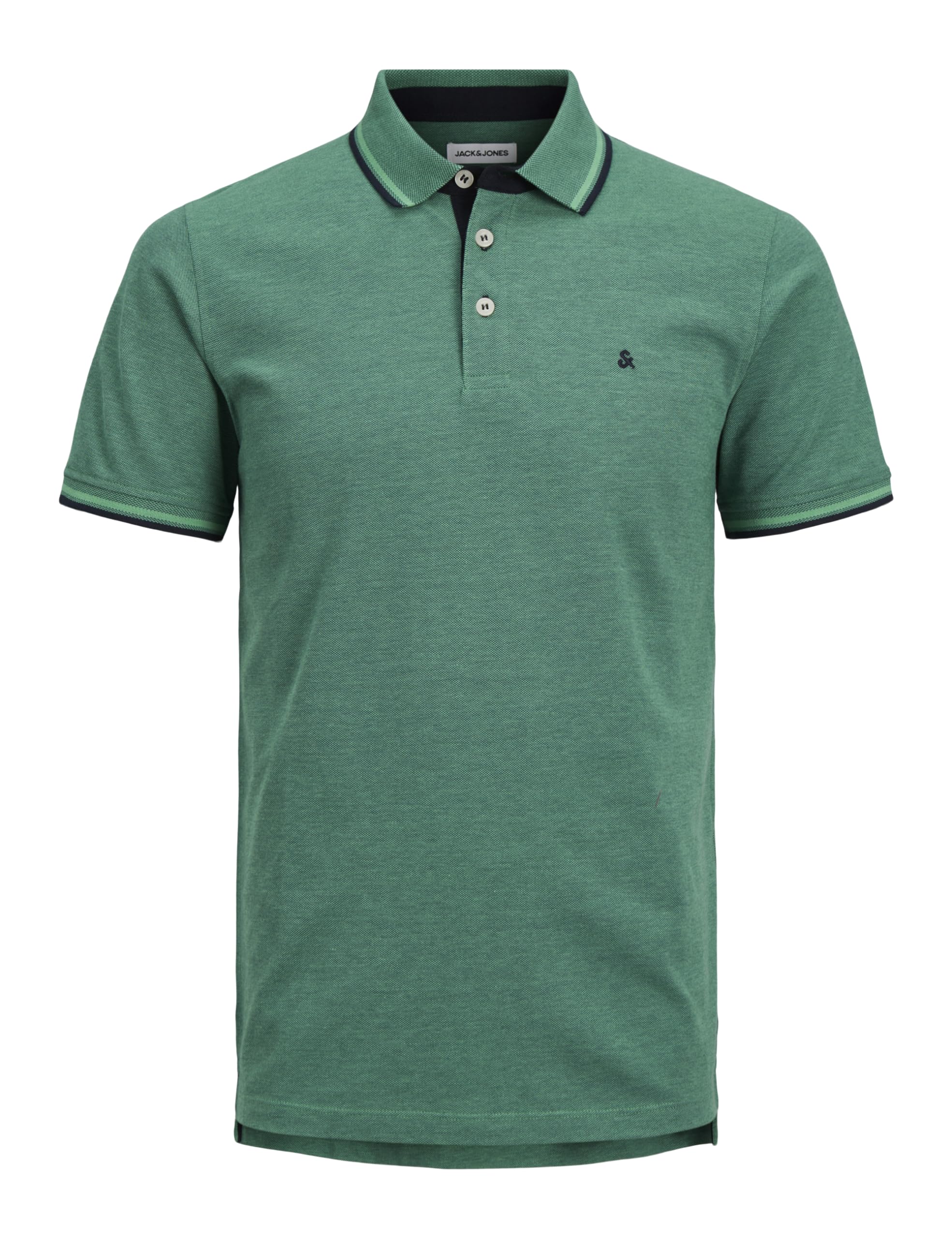 JACK & JONES Men's Jjepaulos Polo SS Noos Shirt, deep Teal, L