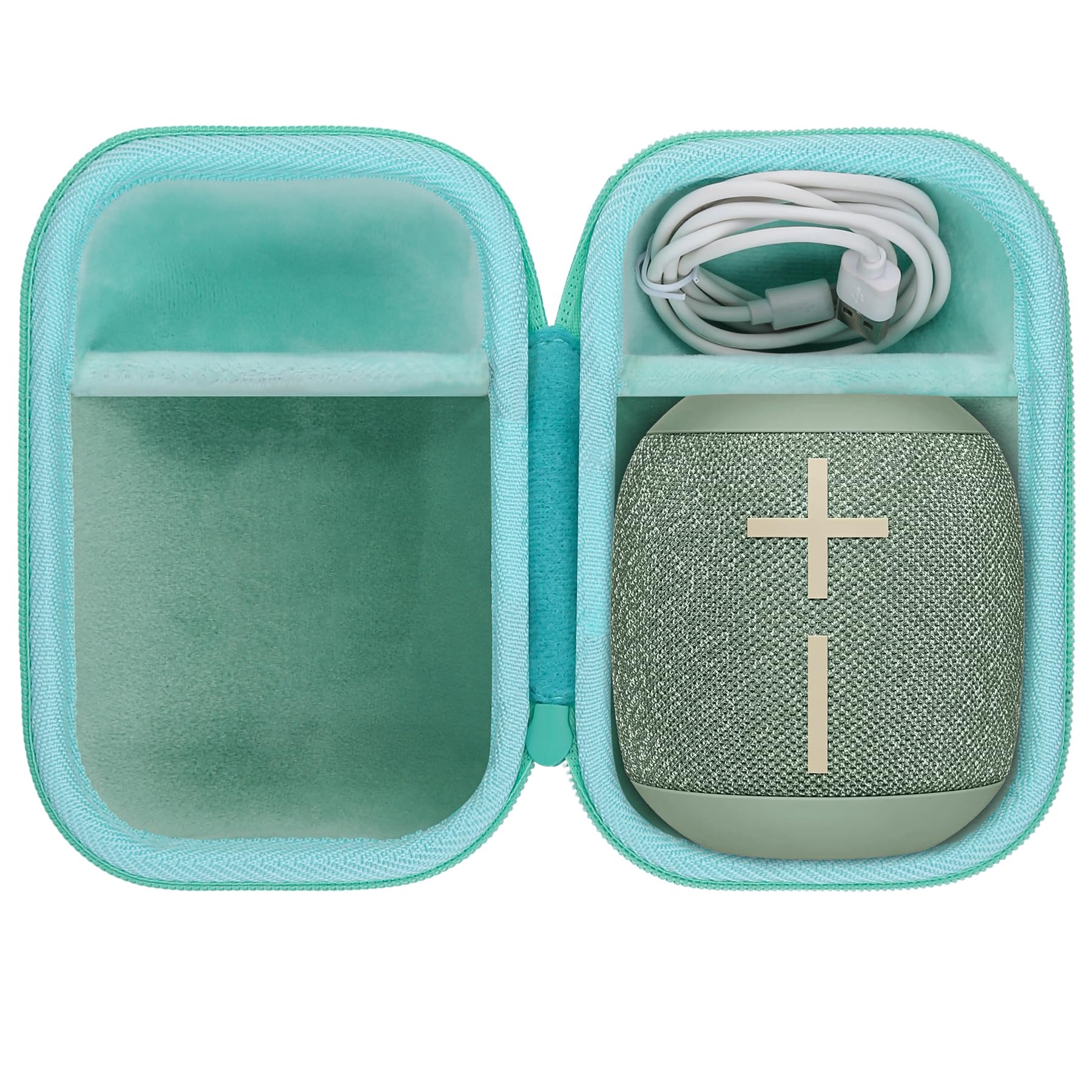 co2CREA Hard Travel Case Replacement for Ultimate Ears WONDERBOOM 4 WONDERBOOM Play WONDERBOOM 3 WONDERBOOM 2 Small Portable Wireless Bluetooth