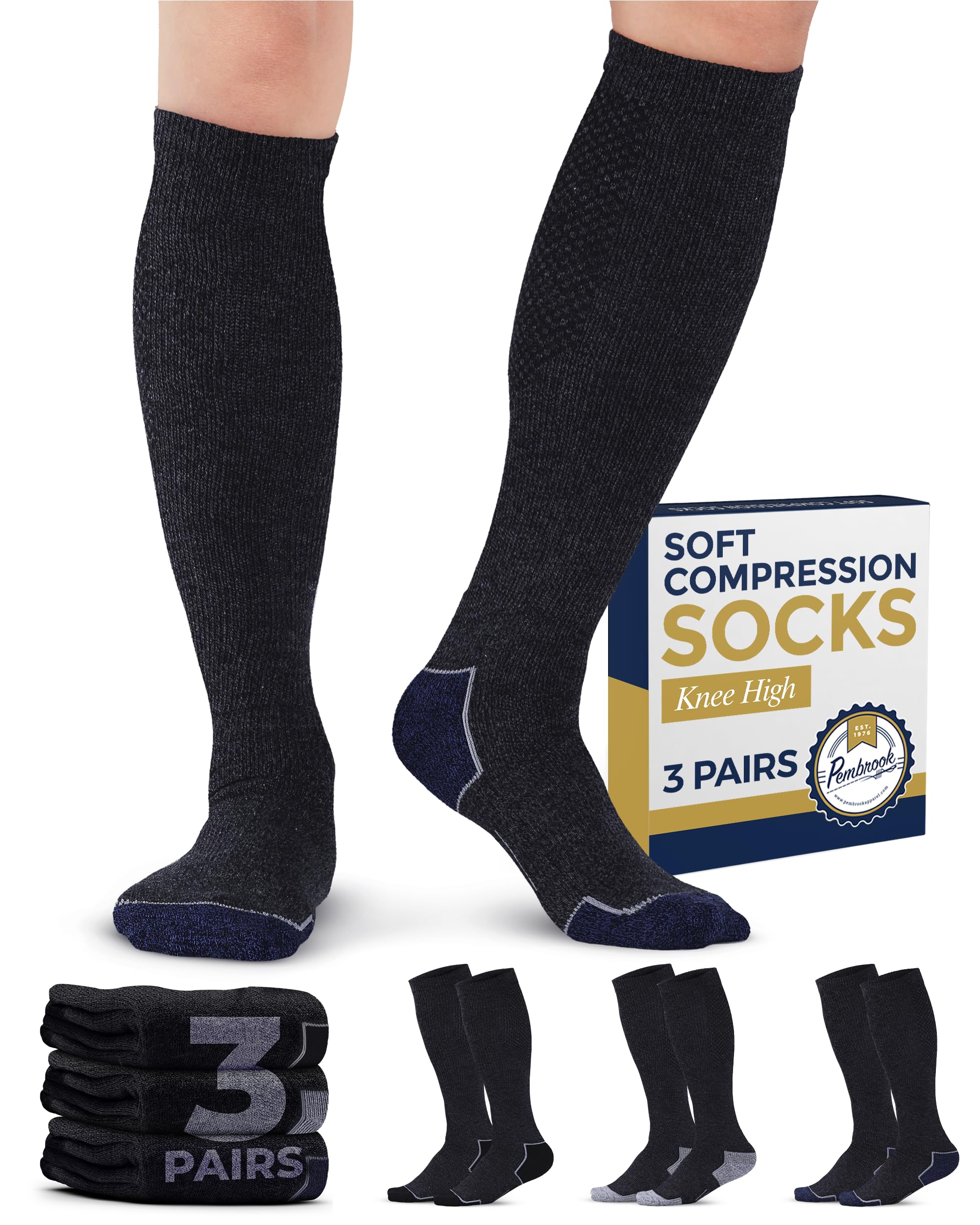 Pembrook ® Compression Socks - Compression Socks | Mubboo