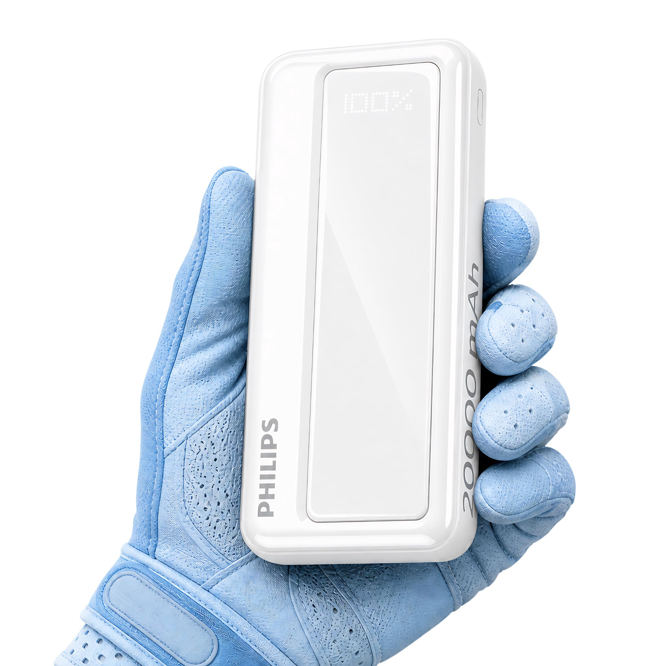 Philips 20000mAh 22.5W Fast Charging Power Bank (Alba White) with Digital LED Display | Type-C Input/Output | 3 Output Ports | Lithium Polymer | Portable for Mobile, Tablet & Earbuds-image-32