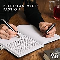 Vista 4 de Wordsworth y punta de repuesto negra (punta de pluma estilográfica con borde dorado mayesti)