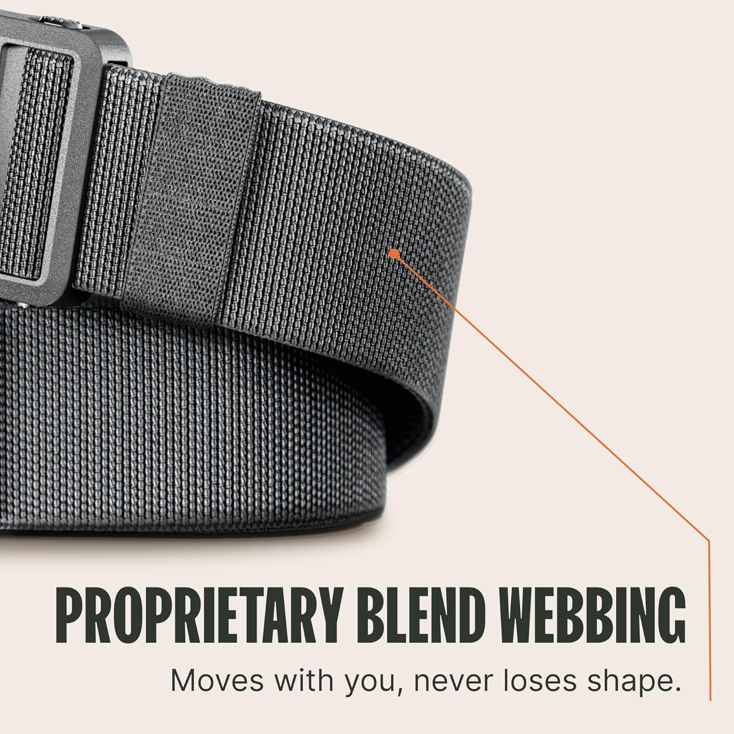 Groove Life Groove Belt Ultra – Men's Golf Belt, Stretch, Magnetic Buckle, Adjustable, Comfortable, Golf - Image 2