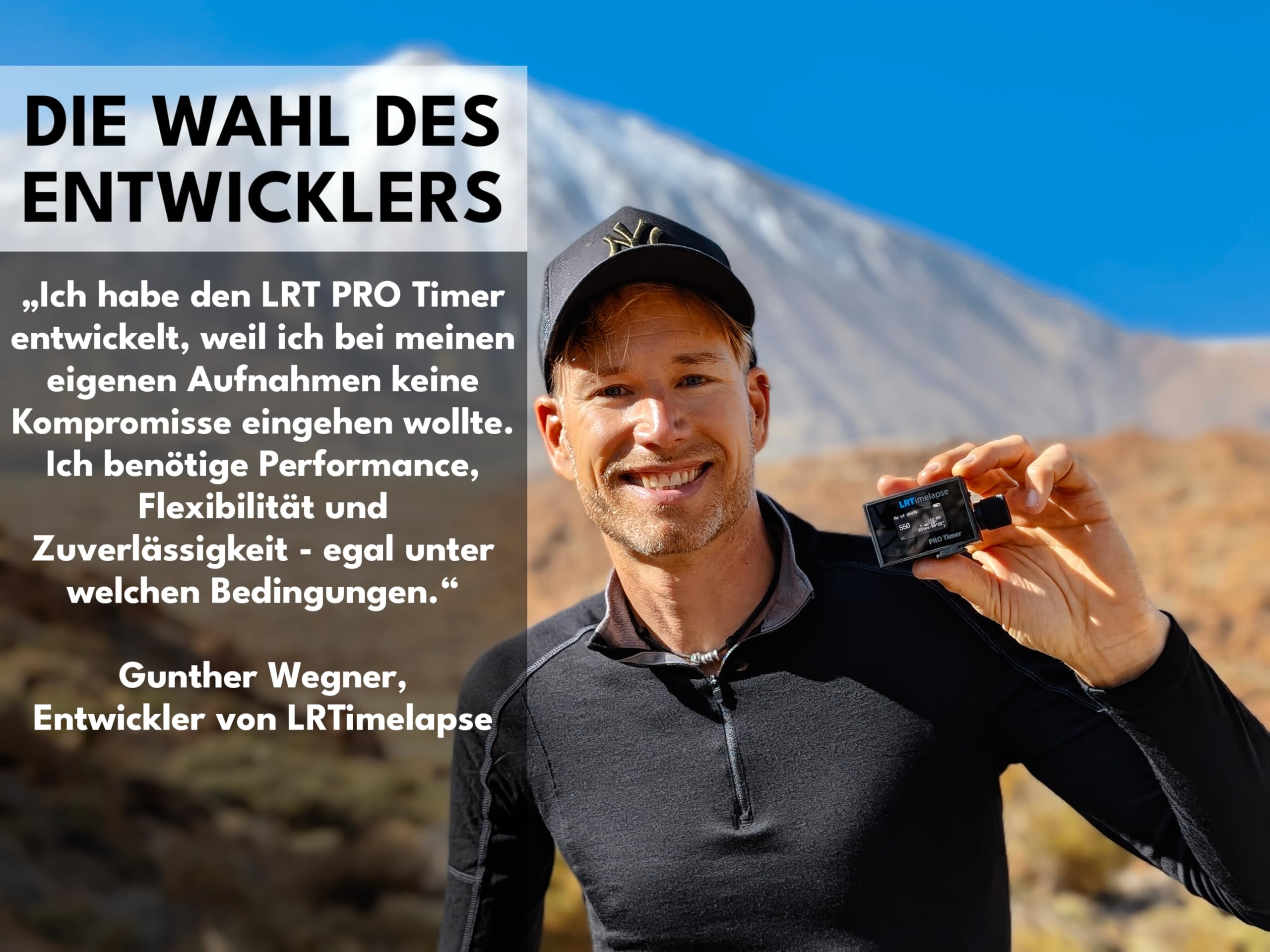 PRO Timer 3.5 Wyzwalacz Interwałowy do Aparatów Fotograficznych, Przeznaczony do Fotografii Poklatkowej i Astrofotografii