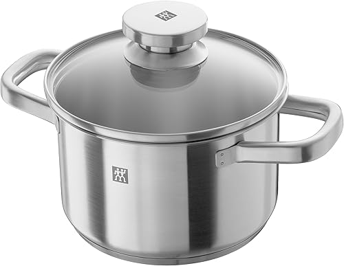 Zwilling Joy 64043-200 Joy Stock - Maceta de 7.9 pulgadas (7.9 in), con dos manos, maceta, tipo profundo, torso pequeño, acero inoxidable,
