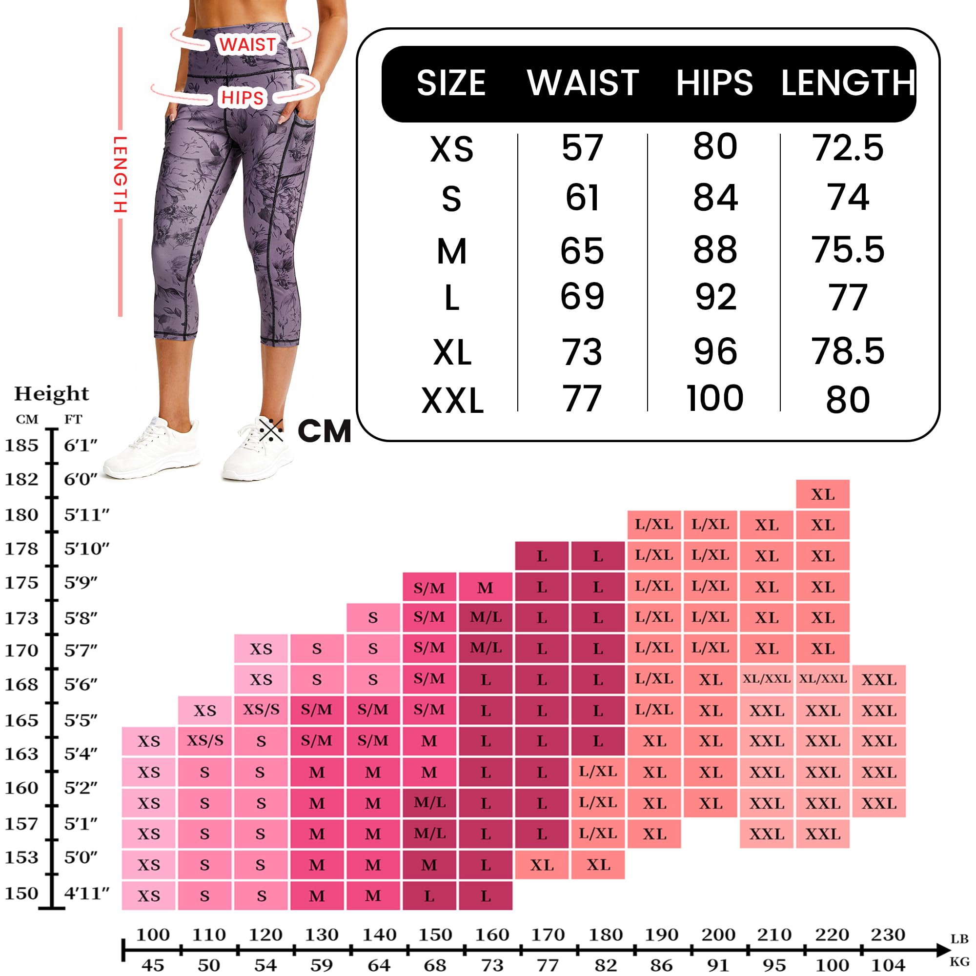 Pantacourt pour femme, legging pour femme, contrôle du ventre, pantalon de yoga avec poches, collant de course à pied, fitness, gym