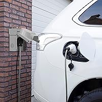 Vista 6 de ENERLITES Enchufe angular de hoja recta, enchufe de ángulo macho de repuesto para secadora de CA, NEMA 14-30/50P, 50 Amp, 125V/250V, 66351-BK, negro