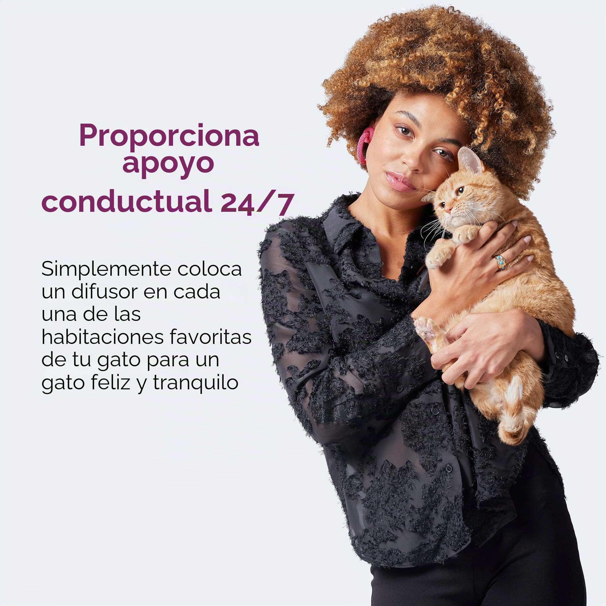 Comfort Zone Paquete de 2 recambios para difusor MultiCat; feromonas calmantes para Gatos ayudan a la ansiedad; recambios de 30 días
